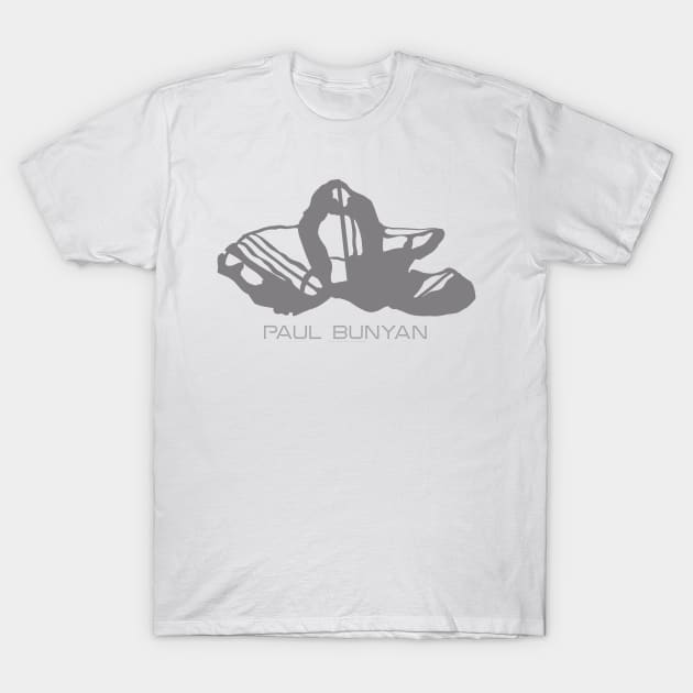 Paul Bunyan Resort 3D T-Shirt by Mapsynergy